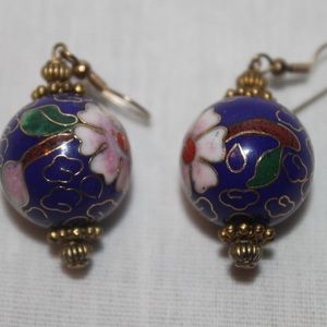 Cloisonné Earrings